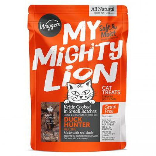 Jay's - My Mighty Lion DUCK Cat Treats - 75GM (2.65oz)