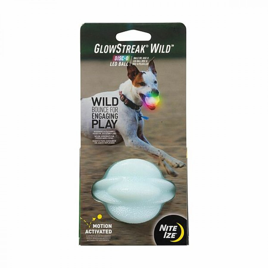 LocalID_70028 Nite Ize - GlowStreak Wild LED Ball Dog Toy - DISC-O - 8CM (3in)