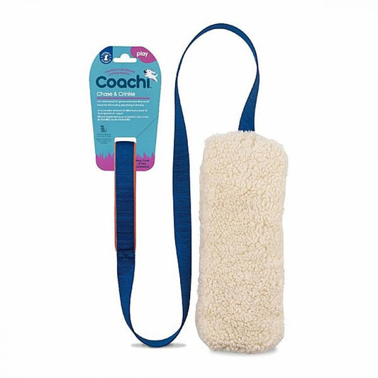 LocalID_63030 Company of Animals - Coachi - Play Chase & Crinkle with Faux Lambswool - 64CM (25in) long