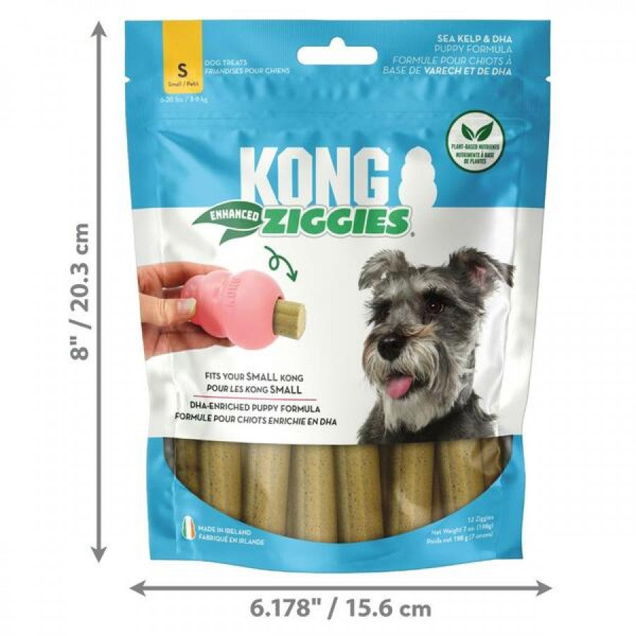 LocalID_70425 KONG - Ziggies Enhanced PUPPY Dog Treat - SMALL - 198GM (7oz)