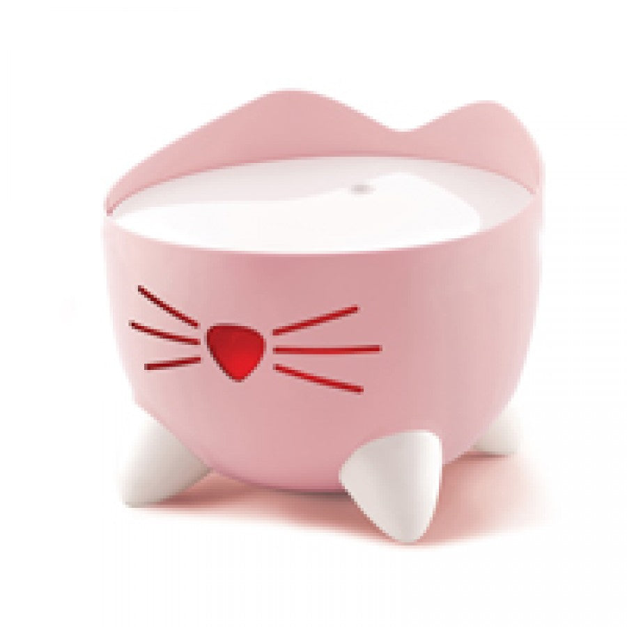 LocalID_65931 Catit - PIXI Cat Drinking Fountain - LIGHT PINK - 2.5L (85oz)