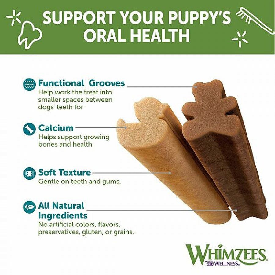 Whimzees - PUPPY STIX Dental Chew - M-L - 13CM (5in) - 14PK