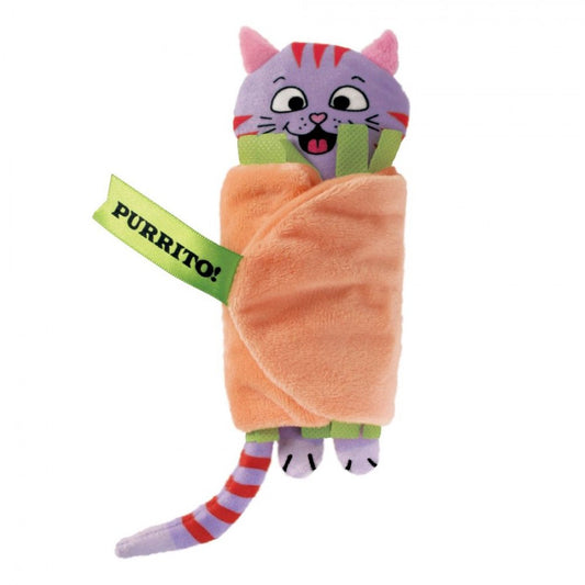 *S.O. - Up to 2 Week Wait* KONG - Pull-A-Partz Purrito Cat Toy - 15CM (6in)