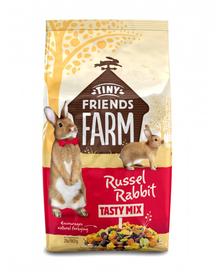 *S.O. - Up to 2 Week Wait* Tiny Friends Farm - Russel RABBIT Tasty Mix - 907GM (2lb)