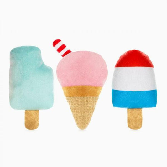 LocalID_66794 HugSmart - Cool Pup Dog Toy - 13CM (5in) Each - 3PK