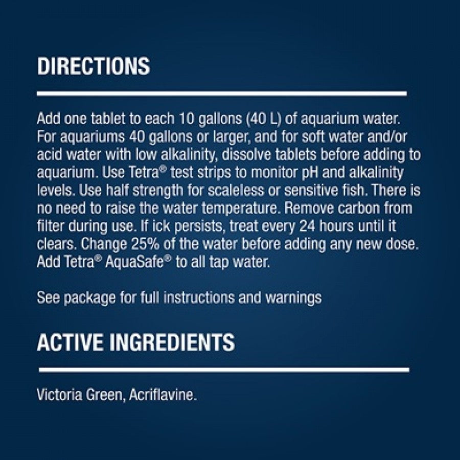 LocalID_70505 Tetra - Ick Guard - 8 Tabs - 39GM (1.38oz)