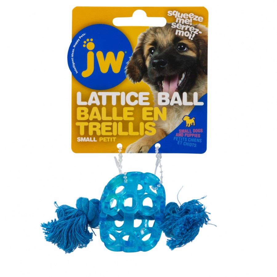 JW Pet - Play Place Lattice Ball Dog Toy - SMALL - 5CM (2in)