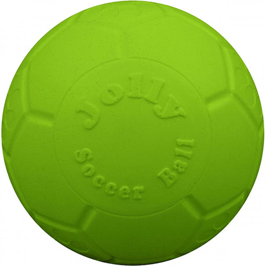 Jolly Pets - Soccer Ball Dog Toy - GREEN APPLE - 15CM (6in)