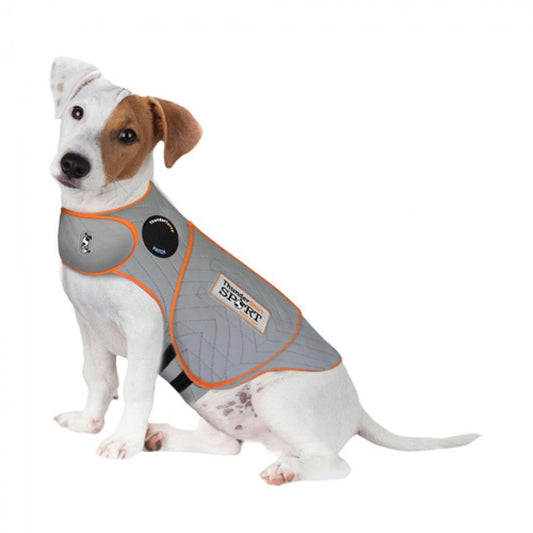 Thunderworks - Thundershirt - Sport Platinum Anxiety Solution for Dogs - SMALL - 6.8-11.3KG (15-25lb)