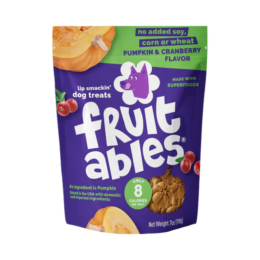 LocalID_71474 Fruitables - PUMPKIN and CRANBERRY Crunchy Dog Treats - 198GM (7oz)
