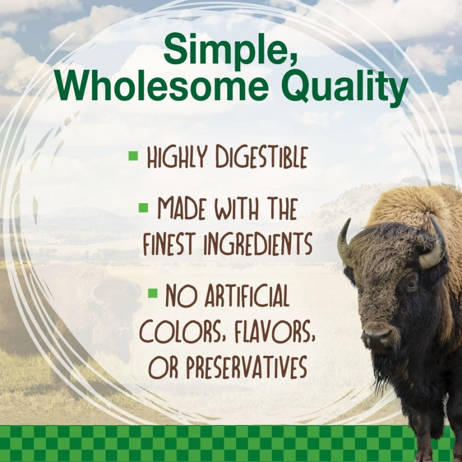 LocalID_69365 Nylabone - Healthy Edibles WILD BISON Dog Chew - MEDIUM - 2PK