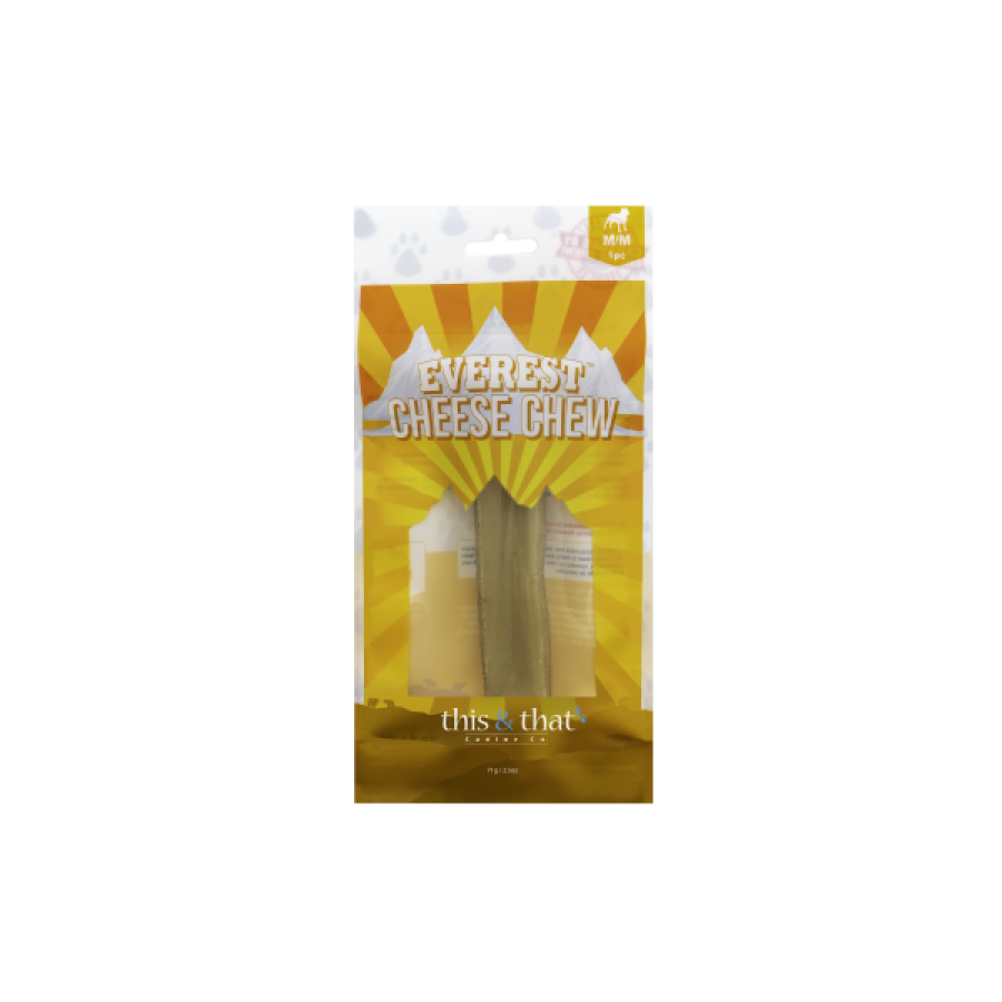 LocalID_69903 This & That - Everest CHEESE Chew Dog Treat - MEDIUM - 71GM (2.5oz)