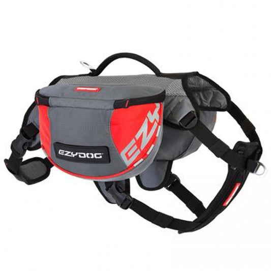 LocalID_51642 EzyDog - Summit Back Pack - Red and Gray - Medium