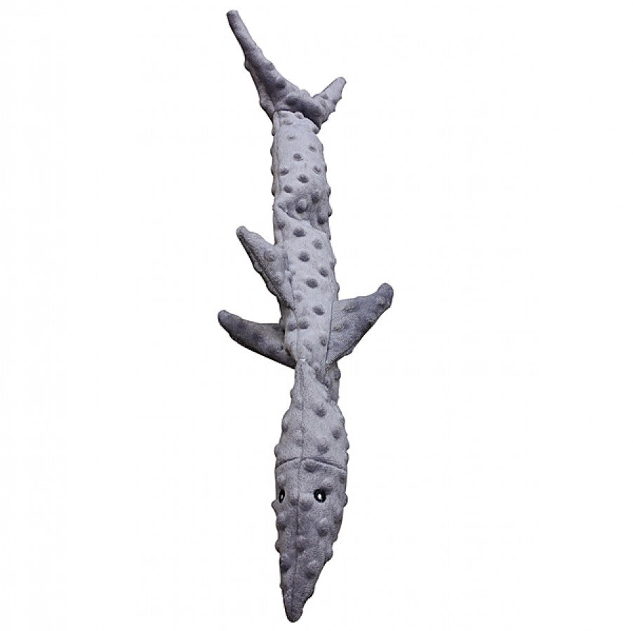 LocalID_65445 Ethical Pet Products - Skinneeez Extreme SHARK Triple Squeaker Dog Toy - 63.5CM (25in)