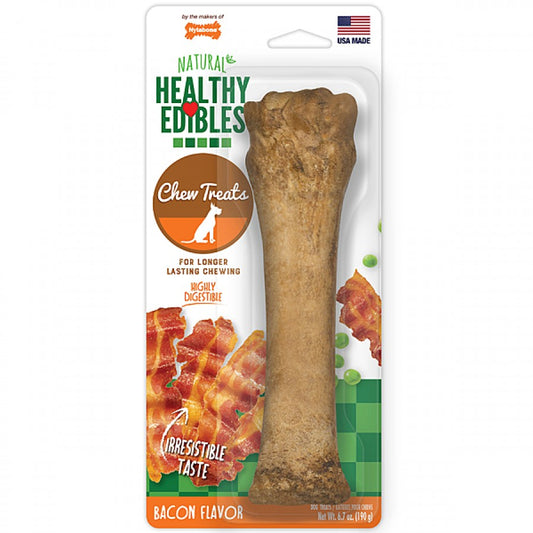 LocalID_56792 Nylabone - Healthy Edibles BACON Dog Chew - XLARGE - 190GM (6.7oz) 