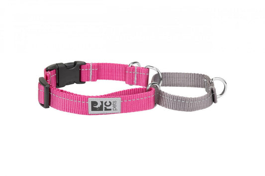 *DISC* RC Pets - Primary Web Training Clip Collar - MULBERRY - XSMALL (9-11in)