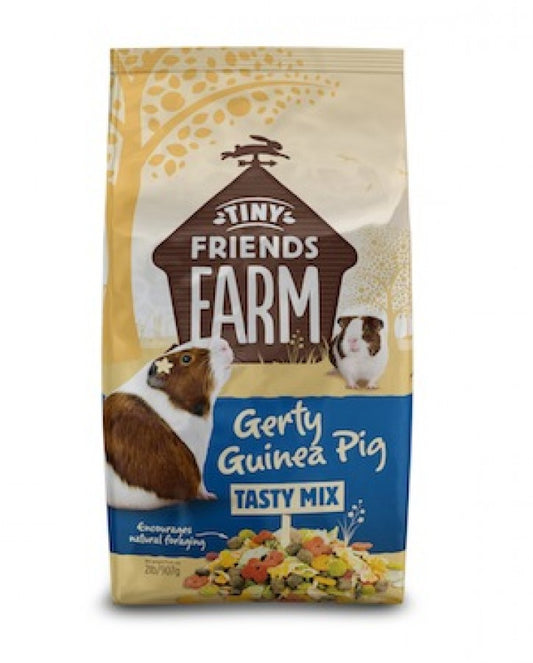 *S.O. - Up to 2 Week Wait * Tiny Friends Farm - Gerty Guinea Pig Tasty Mix Food - 907GM (2lb)