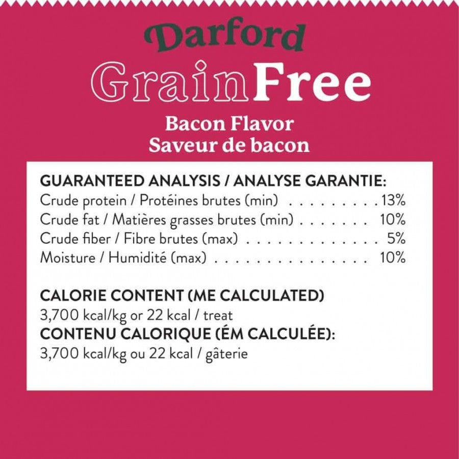 LocalID_68179 Darford - GF BACON Dog Treat - 340GM (12oz)