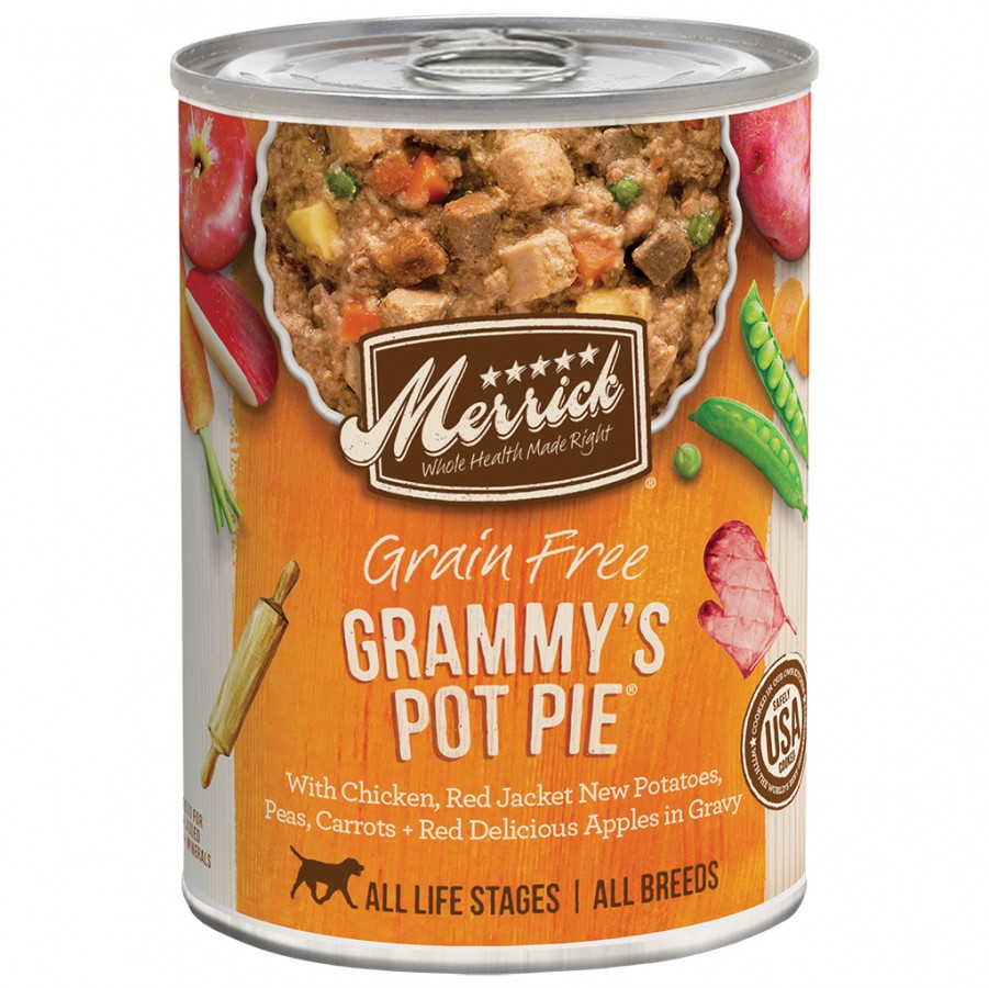 *S.O. - Up to 2 Week Wait* Merrick - Grammy's POT PIE Wet Dog Food - 360GM (12.7oz)