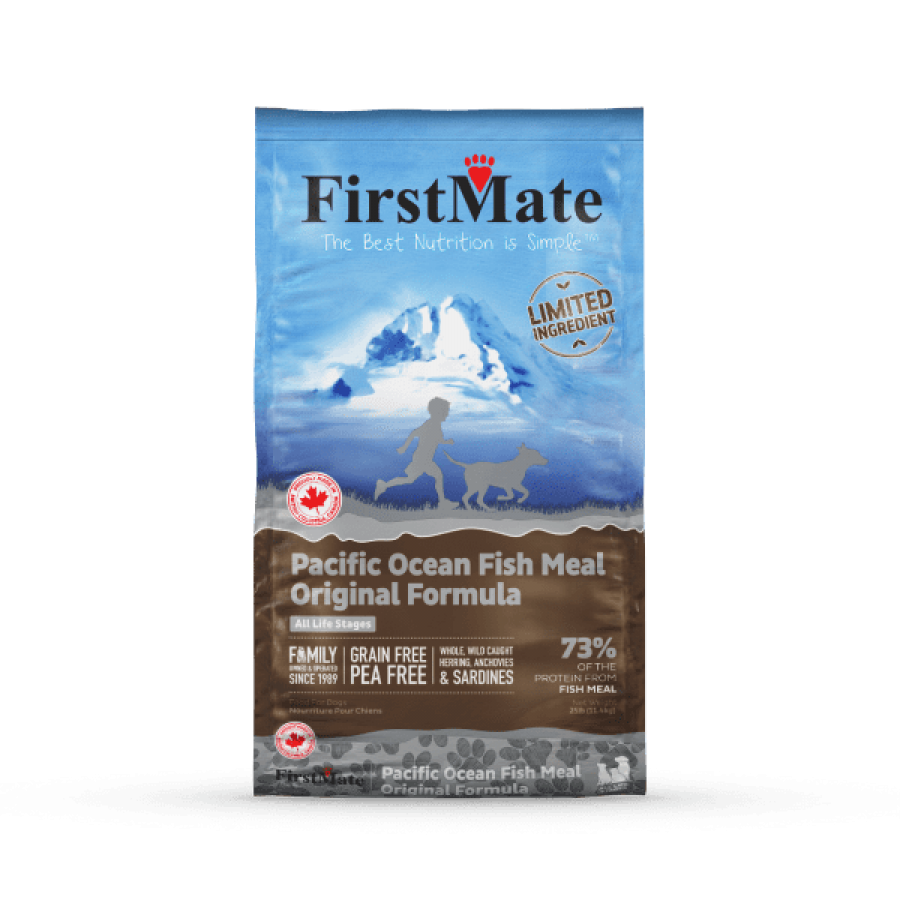 FirstMate - GF LID PACIFIC OCEAN FISH ORIGINAL Dry Dog Food - 11.4KG (25lb)