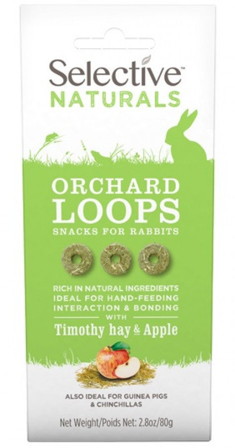 *S.O. - Up to 2 Week Wait* Supreme Pet Foods - Selective Naturals Orchard Loops - 80GM (2.8oz)