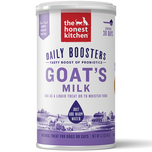 *S.O. - Up to 3 Week Wait* The Honest Kitchen -  Daily Boosters Instant Goat's Milk with Probiotics - 147GM (5.2oz)