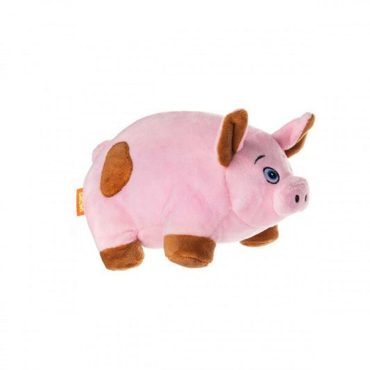 LocalID_69438 Growl - Trofflers Pig Dog Toy - PINK - 20.5CM (8in)