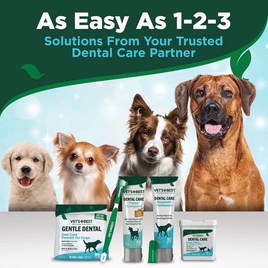 LocalID_71063 Vet's Best - Dental Care Finger Wipes for Dogs and Cats - 50CT