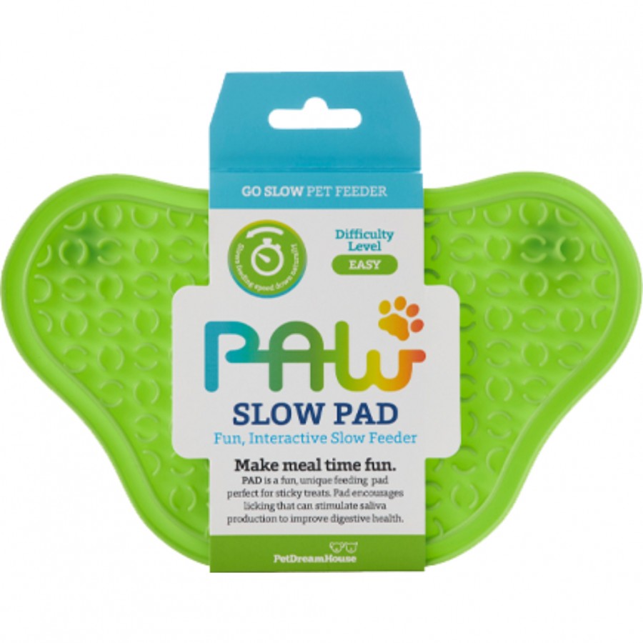 *S.O. - Up to 2 Week Wait* Pet Dream House - PAW Lick Pad - GREEN - 23CM (9in)