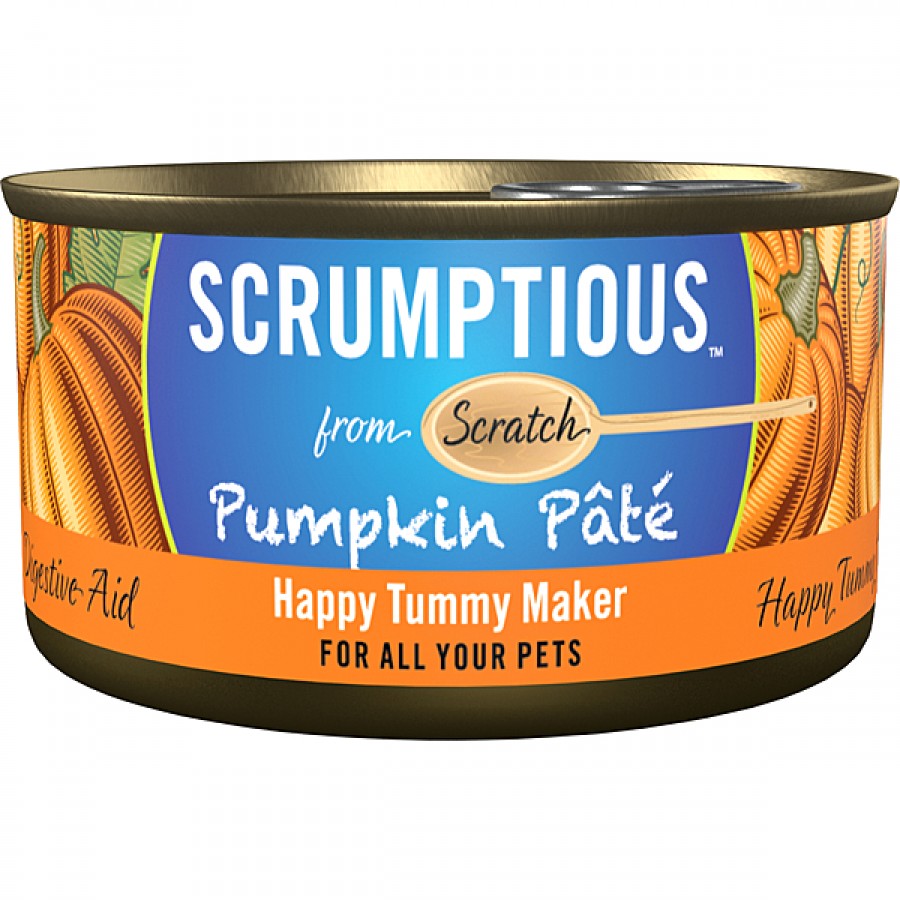 Scrumptious - PUMPKIN Pate Wet Cat and Dog Food - 80GM (2.8oz)