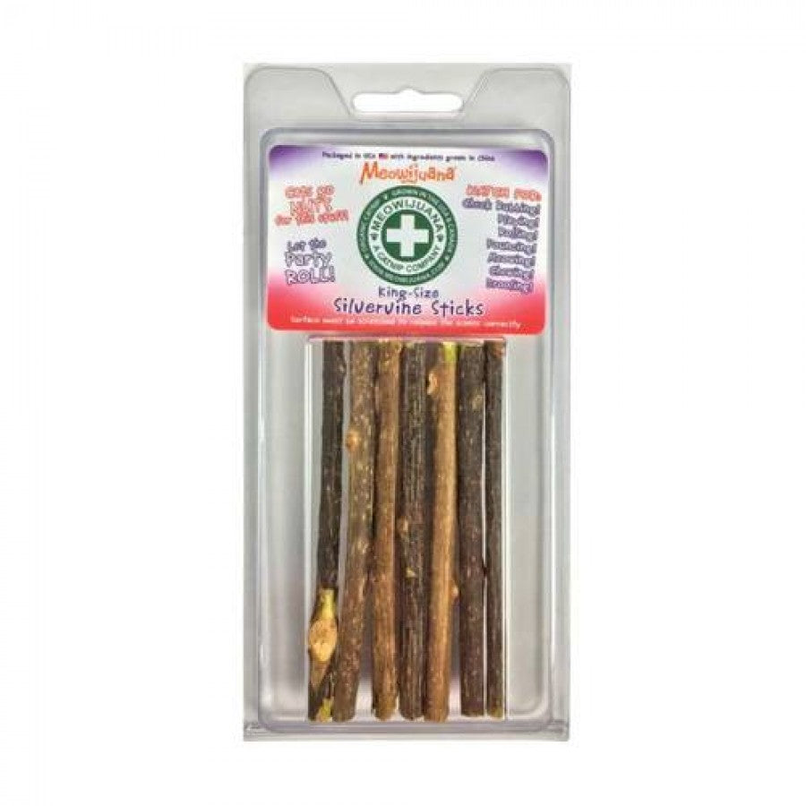 *S.O. - Call for Estimated Arrival* Meowijuana - Silvervine Stick - King Size - 6PK