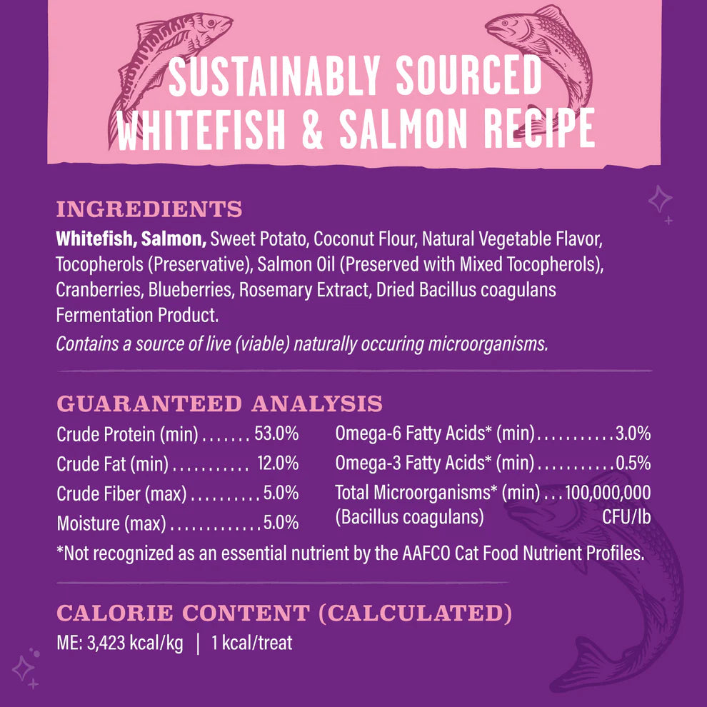 *PREORDER* Stella & Chewys - Meowfulls WHITEFISH & SALMON Cat Treats - 42.5GM (1.5oz)