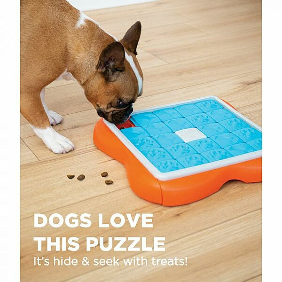 LocalID_69967 Nina Ottosson - Challenge Slider Puzzle Dog Toy - MULTICOLOUR - 37x37x5CM (14.57x14.57x1.97in)