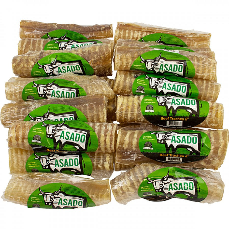 LocalID_68969 Silver Spur - Asado - BEEF TRACHEA Dog Chew - 15CM (6in)