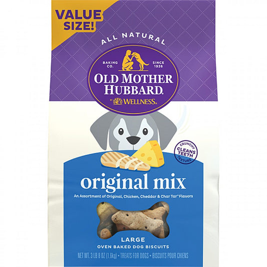 Old Mother Hubbard - Classic Oven Baked ASSORTED Dog Treat - LARGE - 1.36KG (3lb)