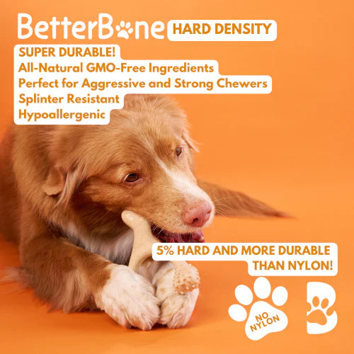 BetterBone - Dog Chew HARD - Classic HYPOALLERGENIC - SMALL - under 15lbs