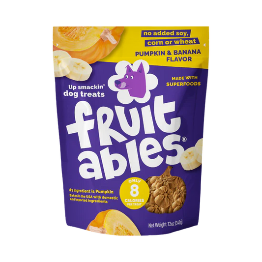 LocalID_71456 Fruitables - PUMPKIN and BANANA Crunchy Dog Treats - 198GM (7oz)