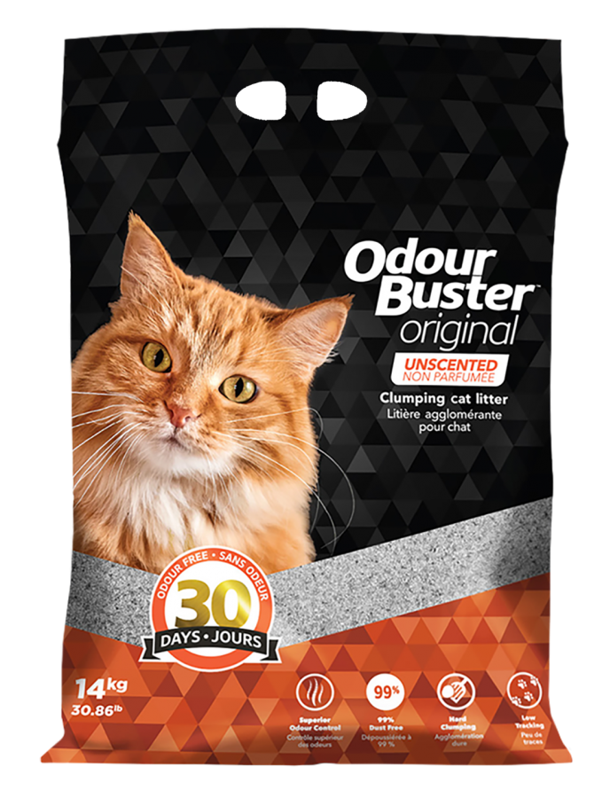 Odour Buster - ORIGINAL Cat Litter - 14KG (30.9lb)