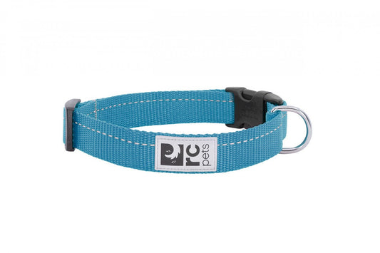 RC Pets - Primary Clip Collar - DARK TEAL - XSMALL - 1.5 x 18-23CM - (0.6in x 7-9in)