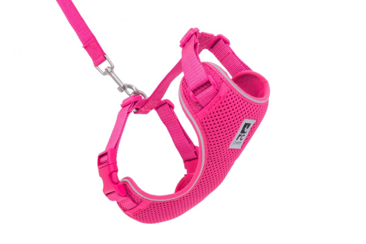 RC Pets - Adventure Kitty Harness - RASPBERRY - MEDIUM - 1.6 x 84-117CM (5/8x33-46in)