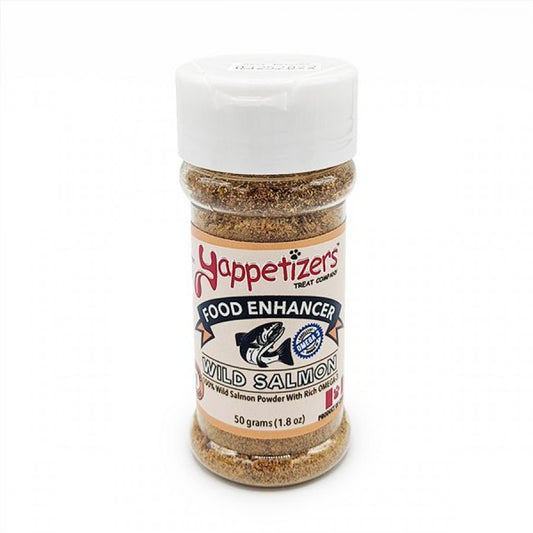 LocalID_67890 Yappetizers - WILD SALMON Topper for Cats and Dogs - 50GM (1.8oz)