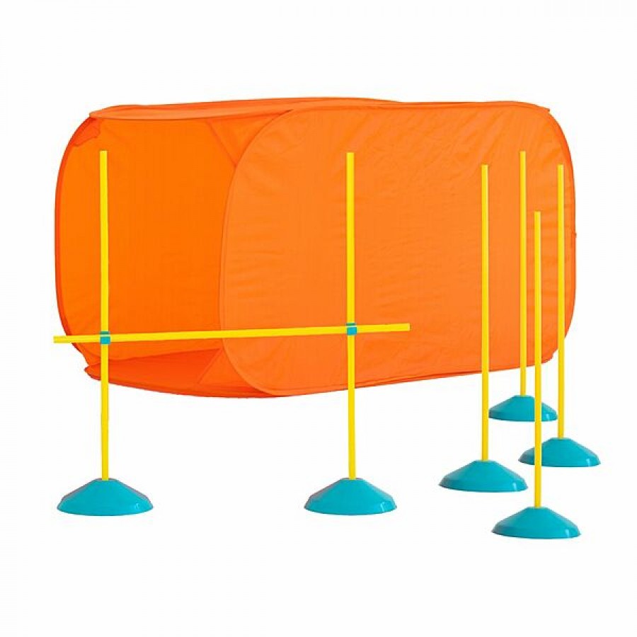 Outward Hound - ZipZoom INDOOR Agility Kit Orange Training Kit