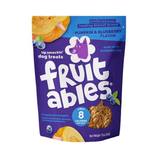 LocalID_71438 Fruitables - PUMPKIN & BLUEBERRY Crunchy Dog Treats - 340GM (12oz)