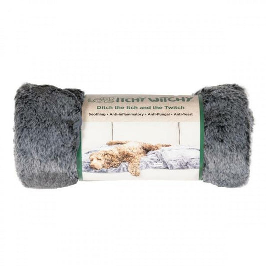 LocalID_71868 Dog Gone Smart - Itchy Witchy Blanket - BLACK - MEDIUM