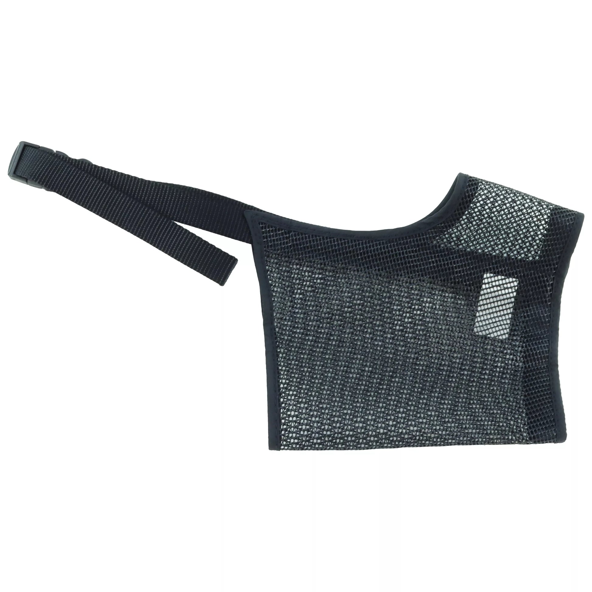 LocalID_70206 Coastal - Best Fit Adjustable Mesh Muzzle - Black - Size 5