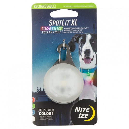 Nite Ize - SpotLit XL Rechargeable Collar Light - DISC-O - 5CM (2in)