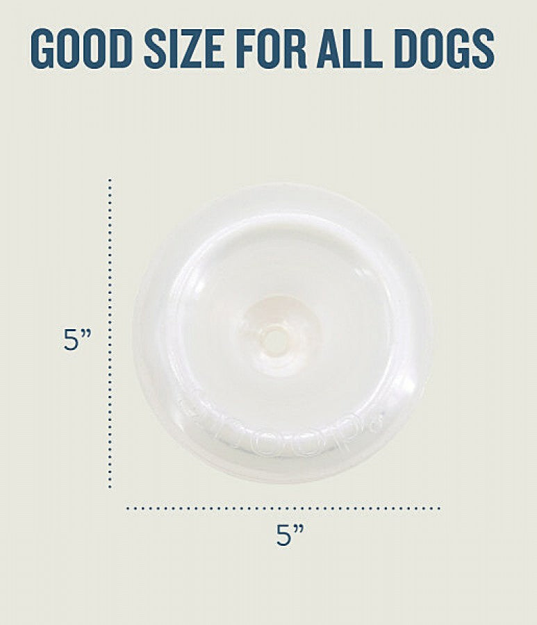 LocalID_64589 Petstages - Orbee Tuff Snoop Dog Toy - CLEAR - 12.7CM (5in)