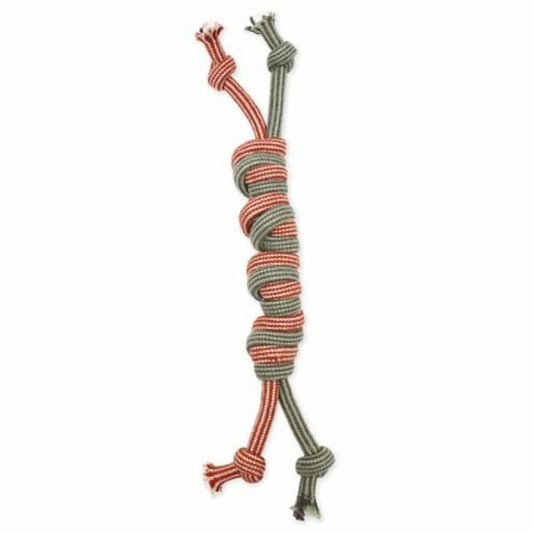 LocalID_64568 Mammoth - Double Rope Extra Monkey Fist Bar Dog Toy - MEDIUM