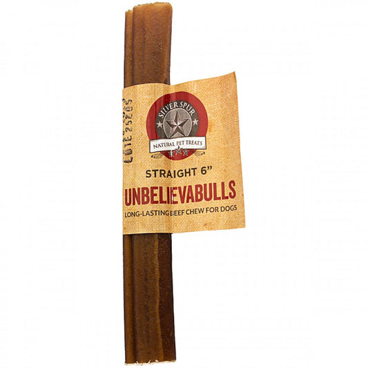 LocalID_69013 Silver Spur - UNBELIEVABULLS Straight Dog Chew - 15CM (6in)