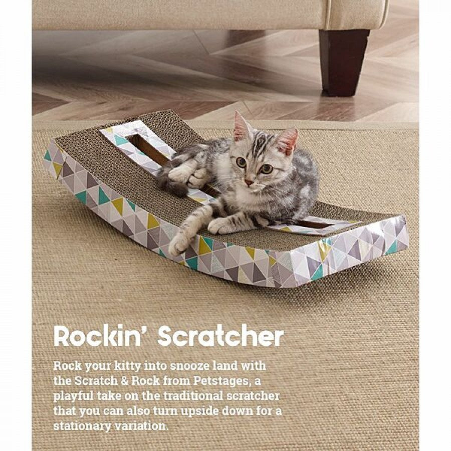 Petstages - Scratch & Rock Cat Scratcher - 53CM (20.8in)